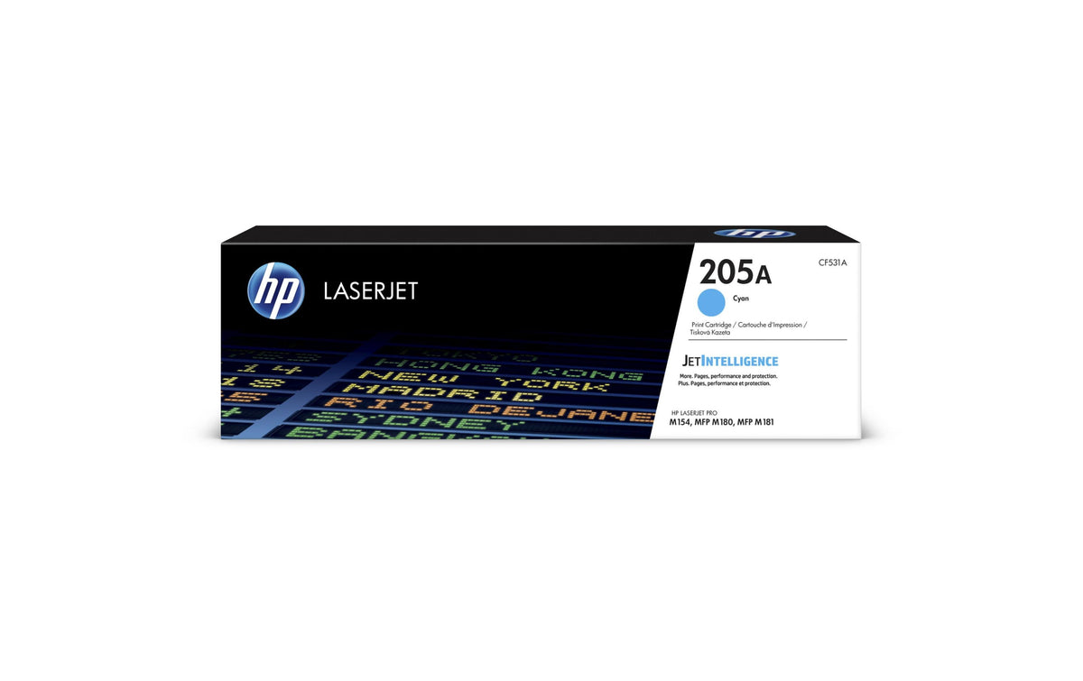 HP, Toner Nr. 205A (CF531A) Cyan