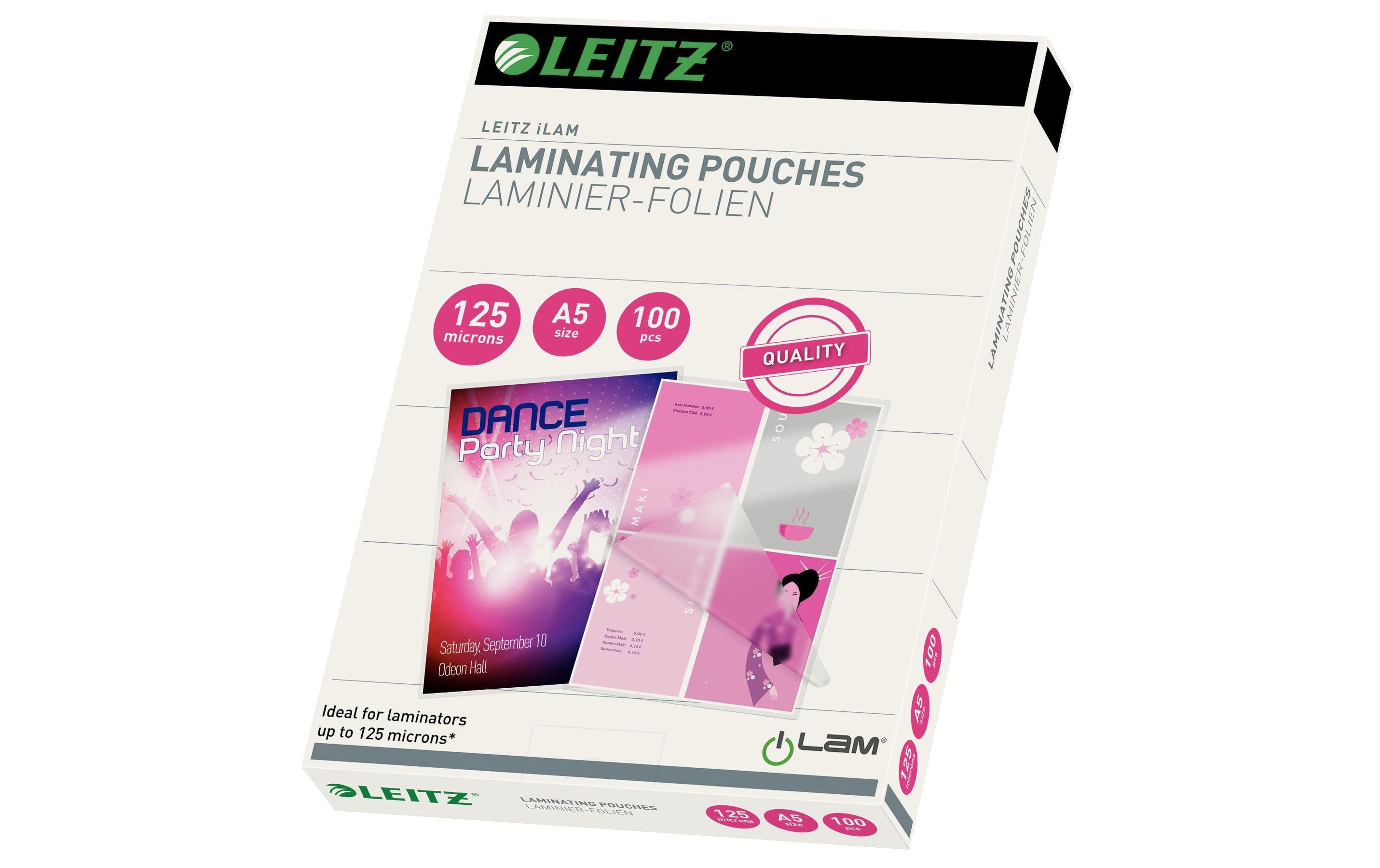 Leitz Heisslaminierfolien A5