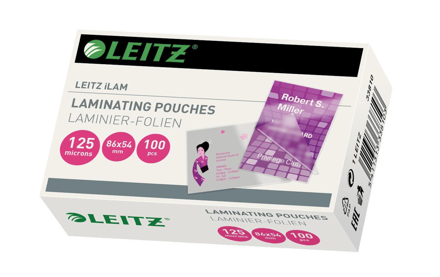 Leitz iLAM Heisslaminierfolien, 54x86 mm