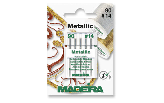 Madeira Maschinennadel Metallgarne 90/14