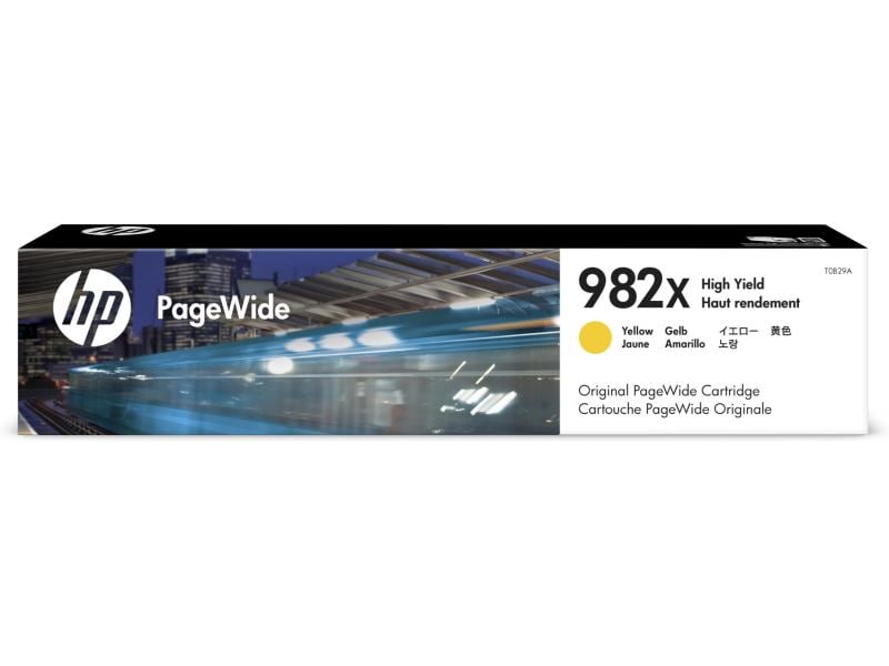 HP Inc. | HP, Tinte Nr. 982X (T0B29A) Yellow | Seitenkapazität ~ 16'000 Seiten