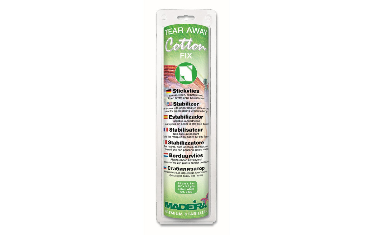 Madeira Stickflies Tear Aways Cotton Fix
