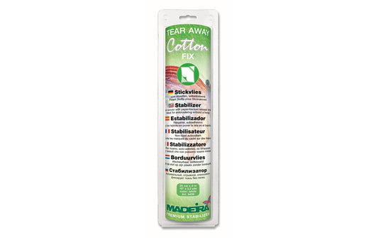 Madeira Stickflies Tear Aways Cotton Fix