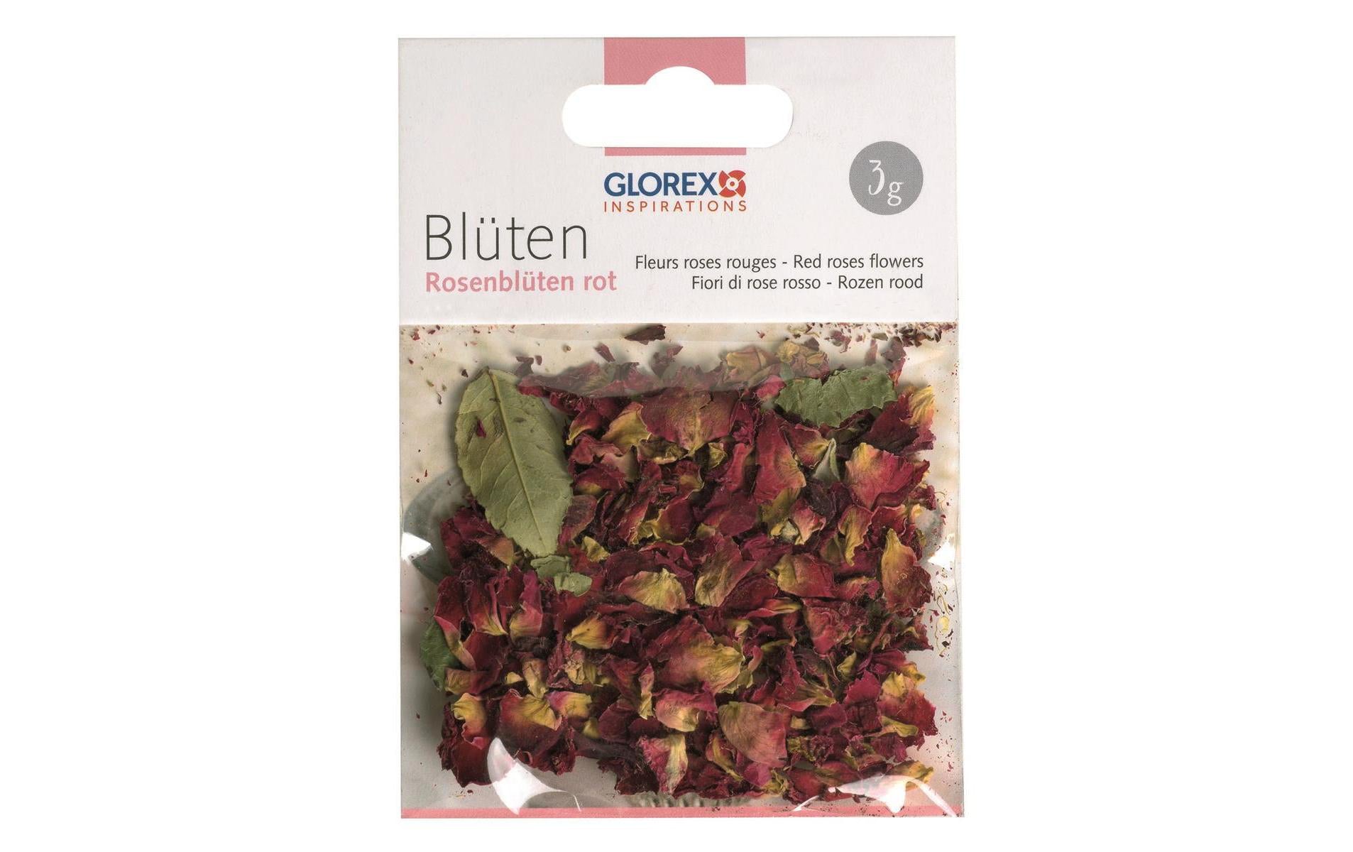 Glorex, Blüten Rosenblüten 3g