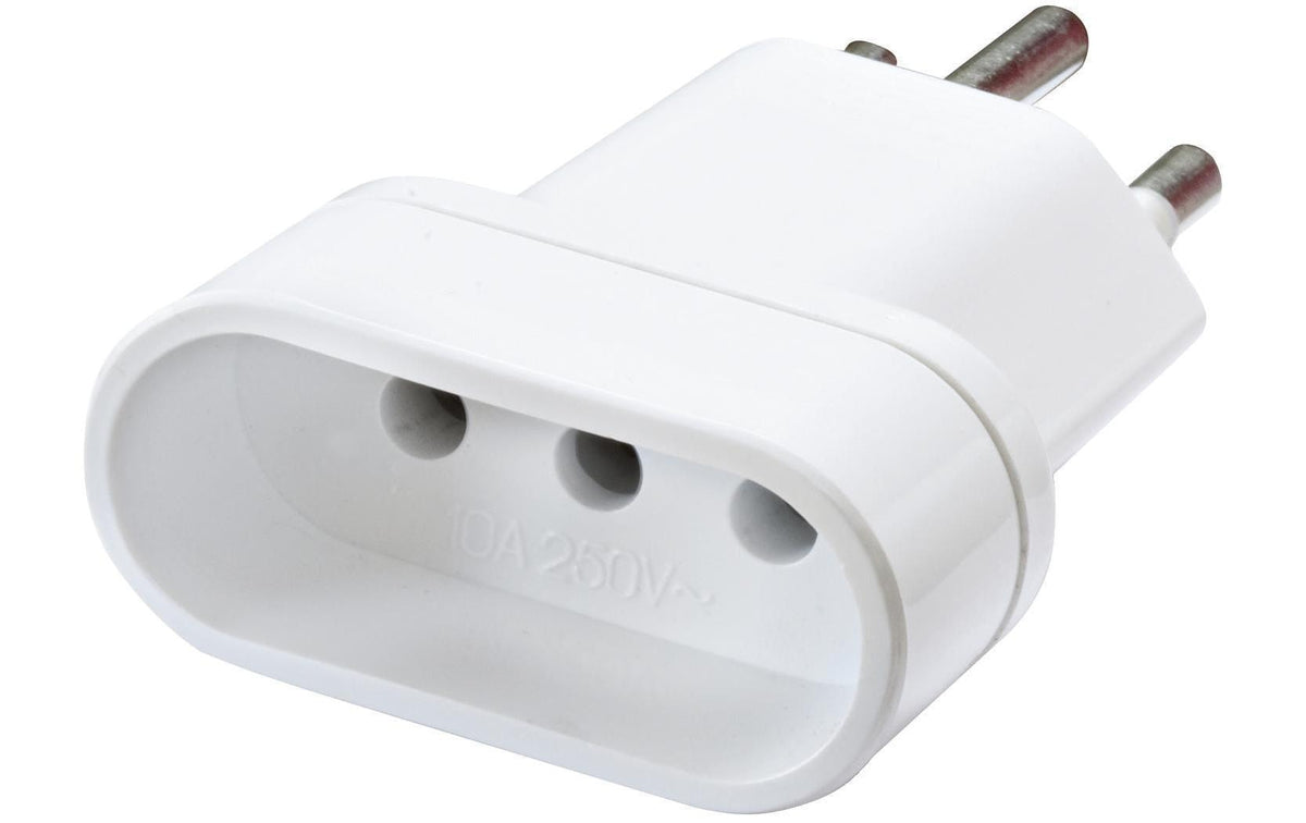 Reiseadapter 3-Pol Italien / Schweiz