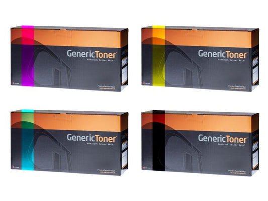 GenericToner | Brother TN910 Rainbowkit | Cyan, Magenta, Yellow, Black