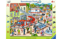 Ravensburger | 110, 112-Eilt herbei! | Alter: 4+, 24 T. Rahmenpuzzle