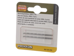 Proxxon | Stichsägeblatt aus HSS | geschliffene, gewellte Verzahnung, 2 Stk