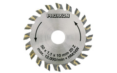 Proxxon HM-bestücktes Kreissägeblatt 20Z