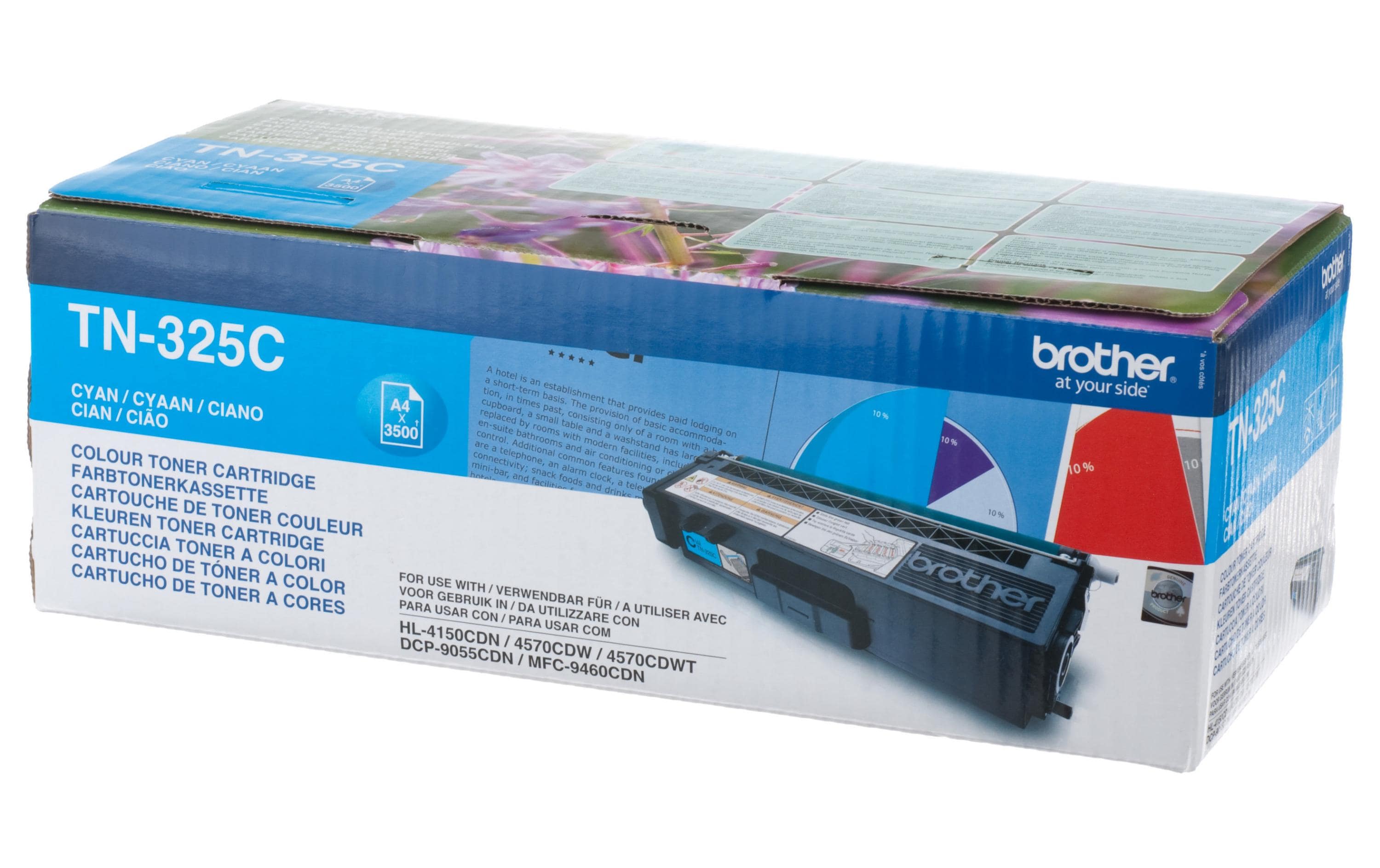 High Yield Toner cyan TN325C  zu Brother