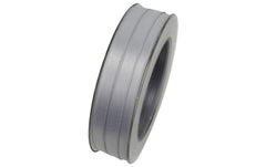 GOLDINA, Satinband 10 mm x 25 m, Silber, 1