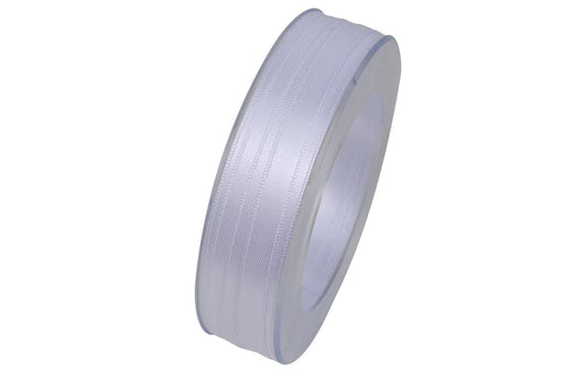 GOLDINA, Satinband 10 mm x 25 m, Weiss, 1 S