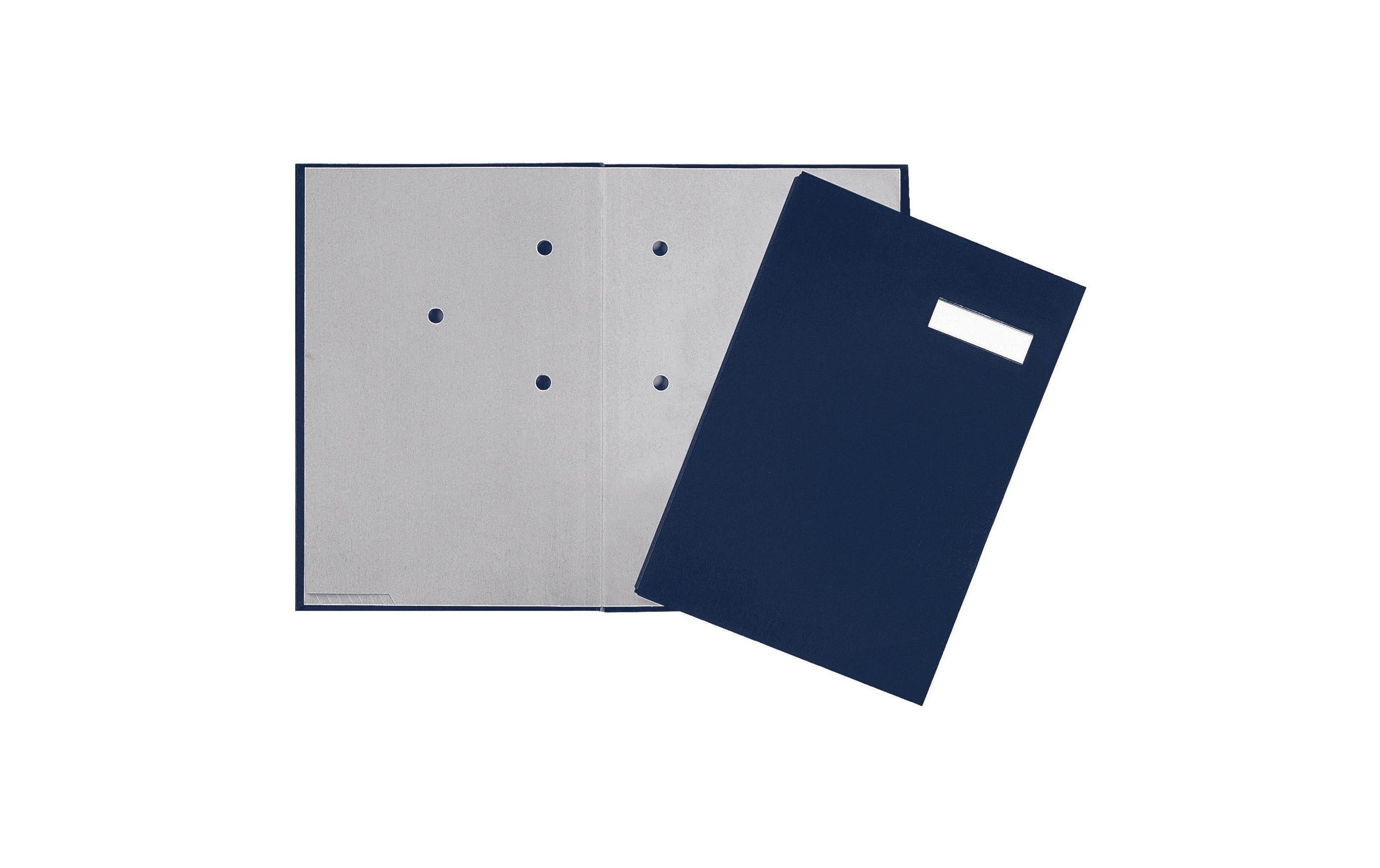 Pagna Unterschriftenmappe blau