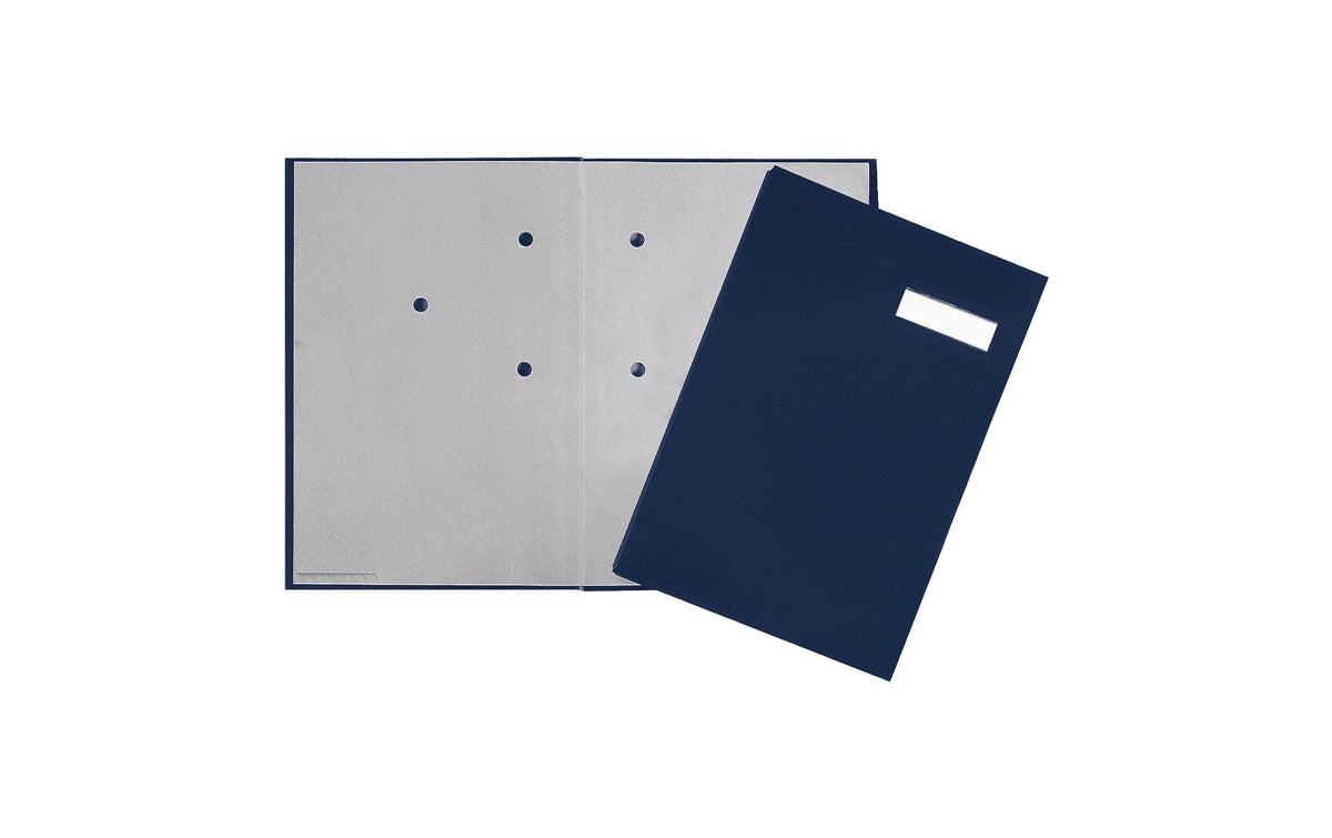 Pagna Unterschriftenmappe blau
