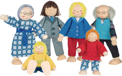 Biegepuppen City Familie