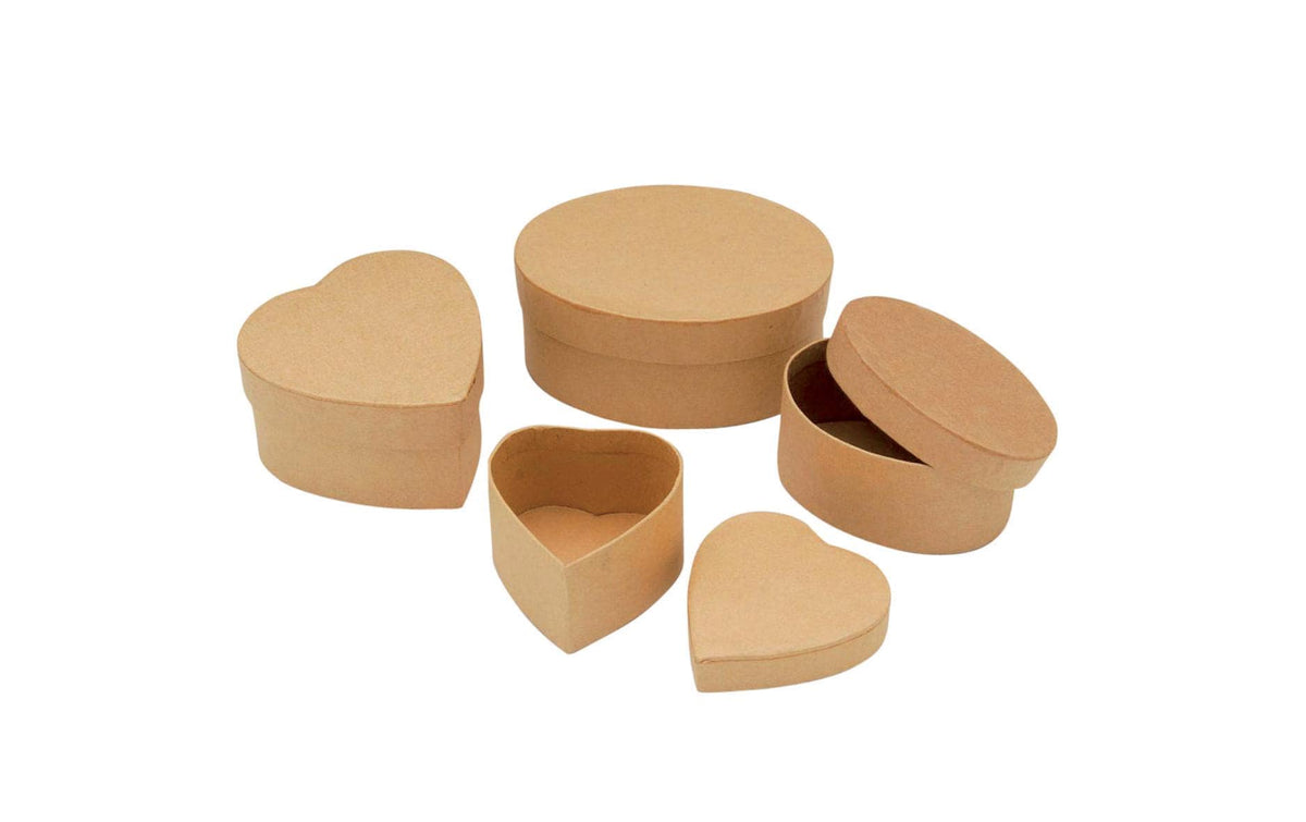 Glorex Pappe Mini-Boxen-Set