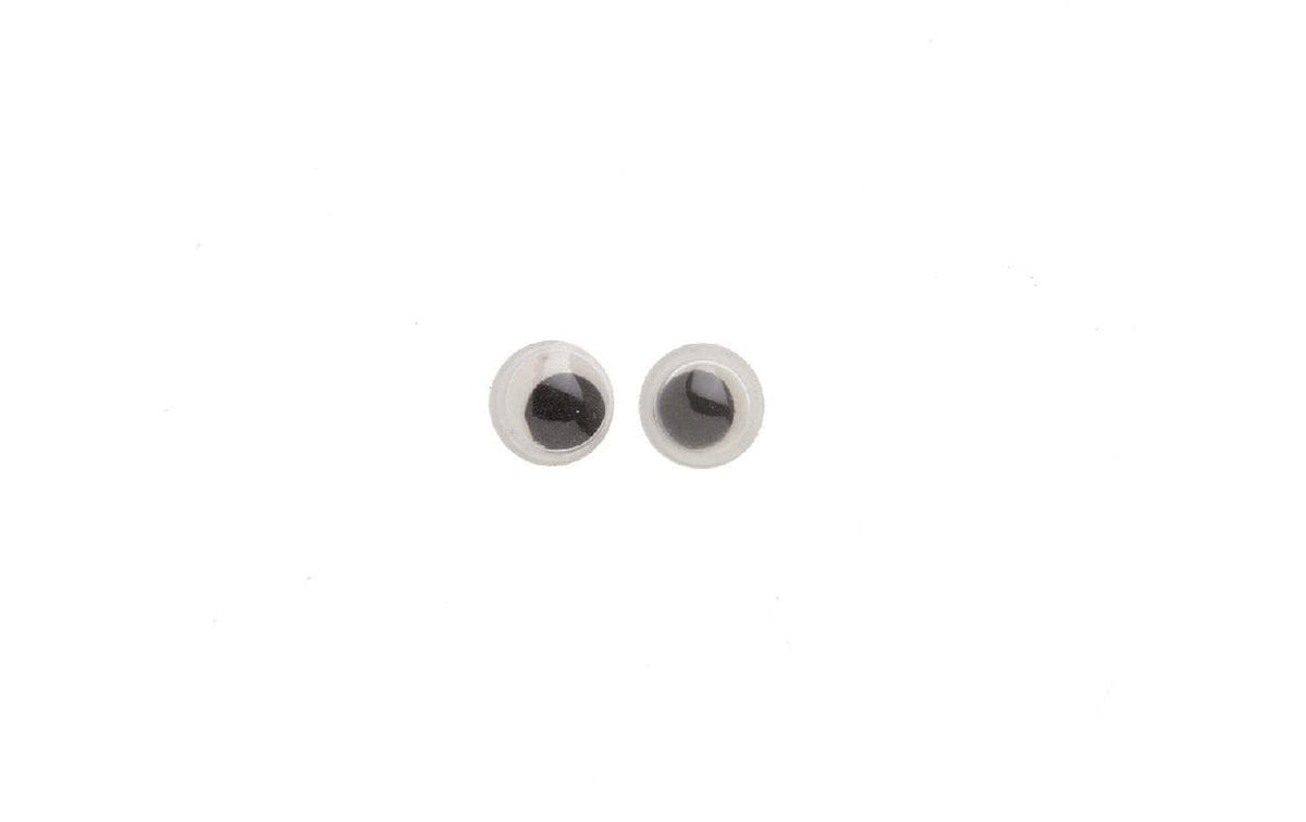 Glorex Wackelaugen rund 6 mm