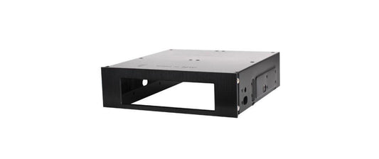 SilverStone | FP-55B Cardreader Einbaurahm. 5.25 Schwarz | Alu Frontblende mit Stahlträger