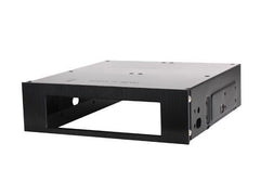 SilverStone | FP-55B Cardreader Einbaurahm. 5.25 Schwarz | Alu Frontblende mit Stahlträger