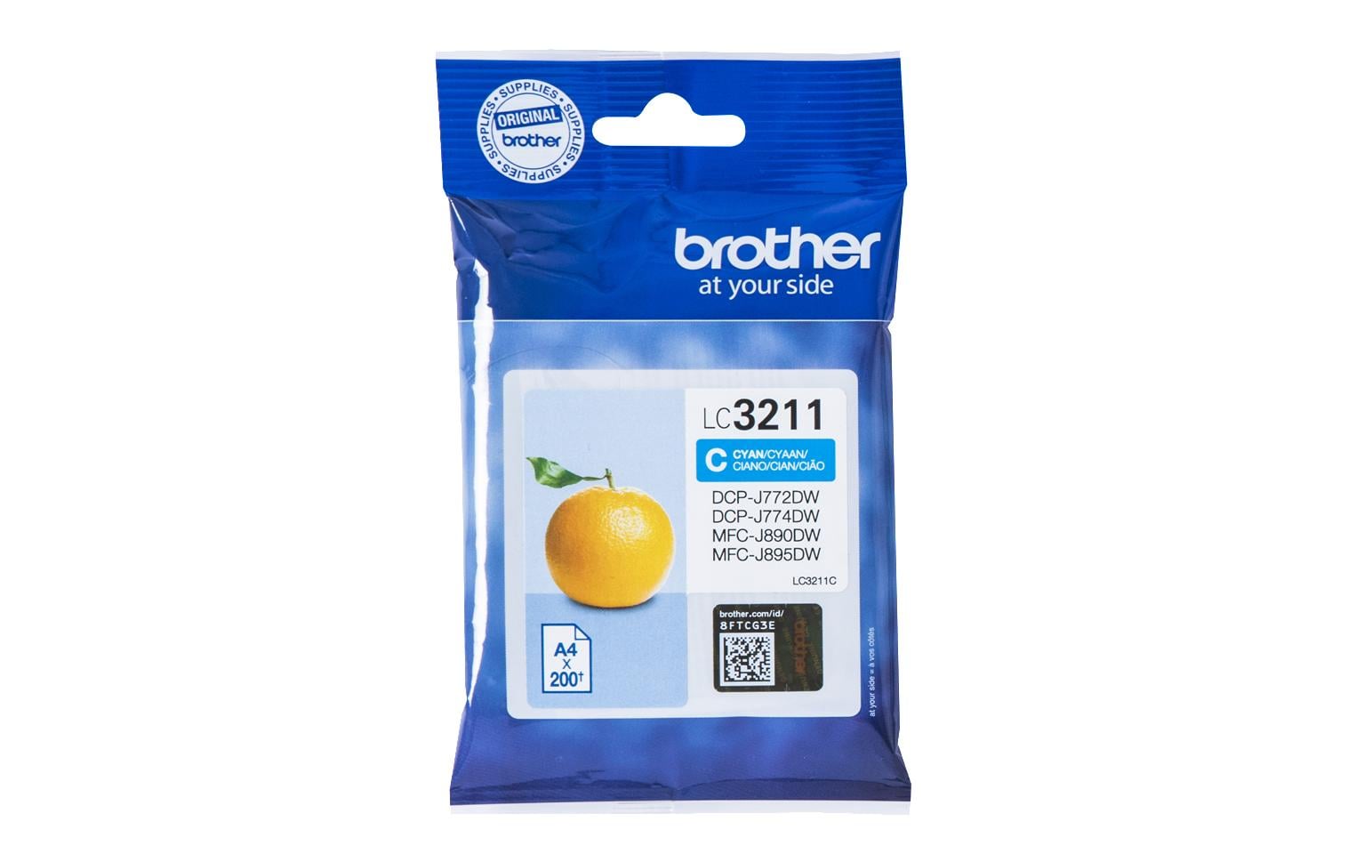 Brother, Tinte LC-3211C Cyan