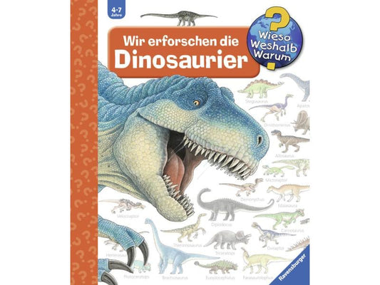 Ravensburger | WWW55 Wir erforschen die Dinosaurier | RAV Kinderbücher