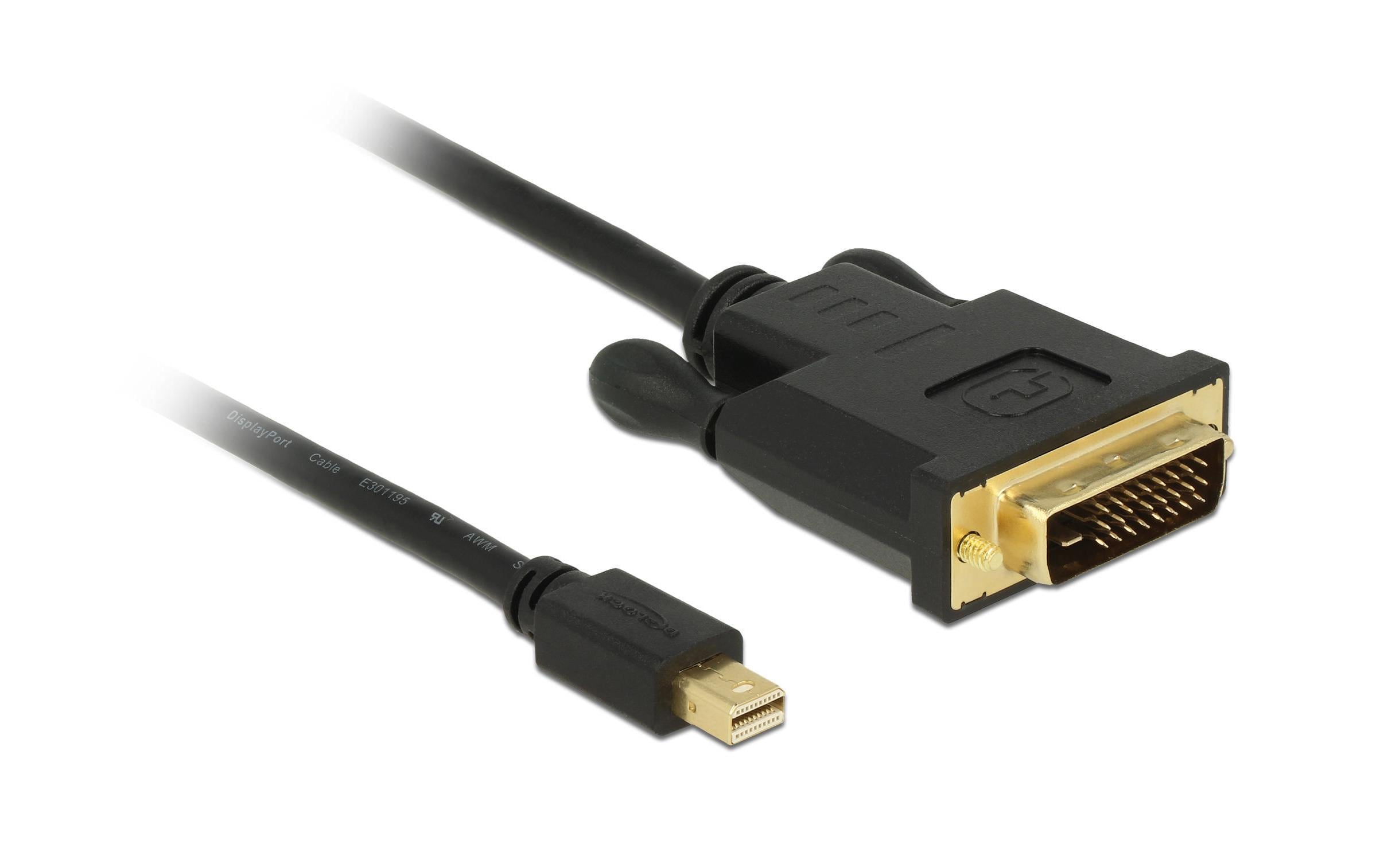 Delock, Kabel Mini-DisplayPort - DVI-D, 2 m