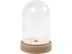 Creativ Company | Plastikglas Glocke | H: 12.5 cm, D 8 cm