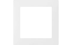 ABB Sidus Abdeckrahmen 1x1 weiss