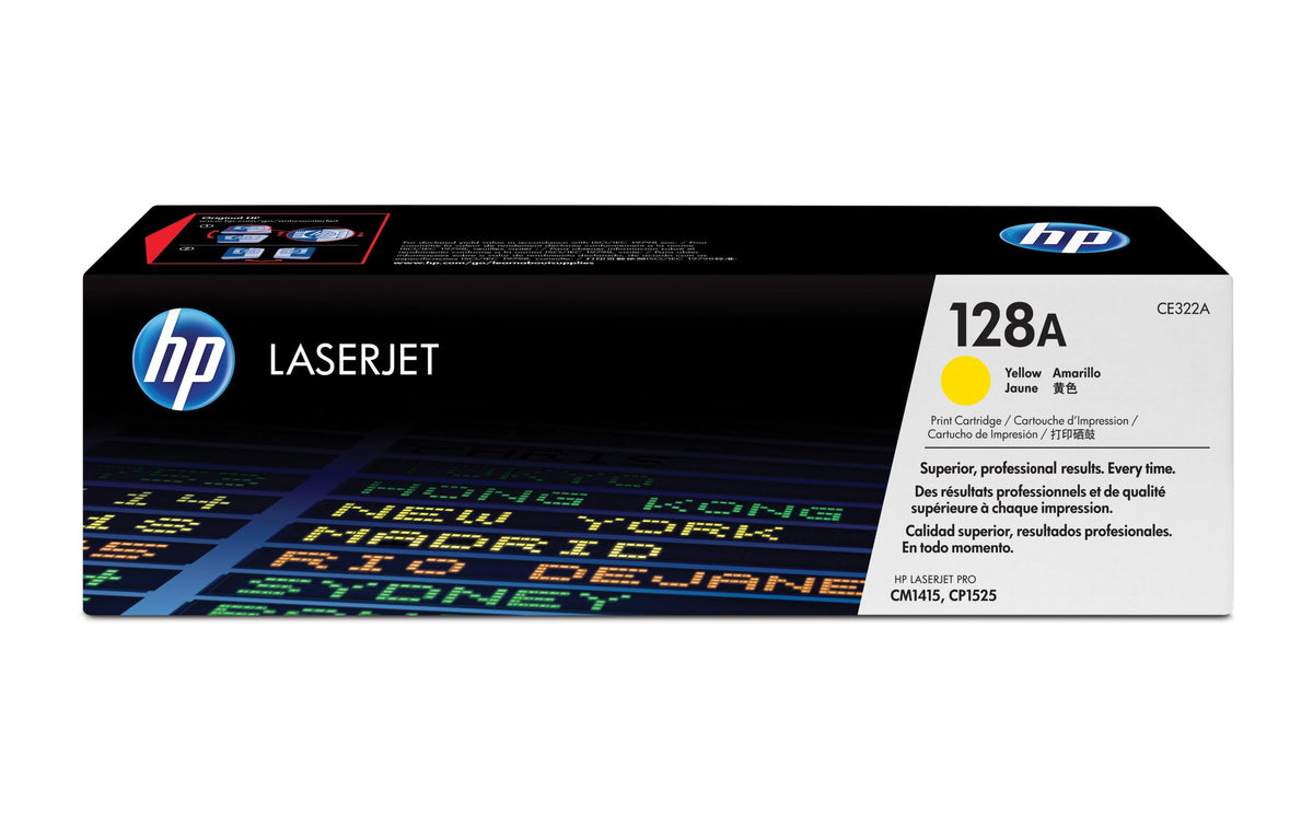 HP, Toner Nr. 128A (CE322A) Yellow
