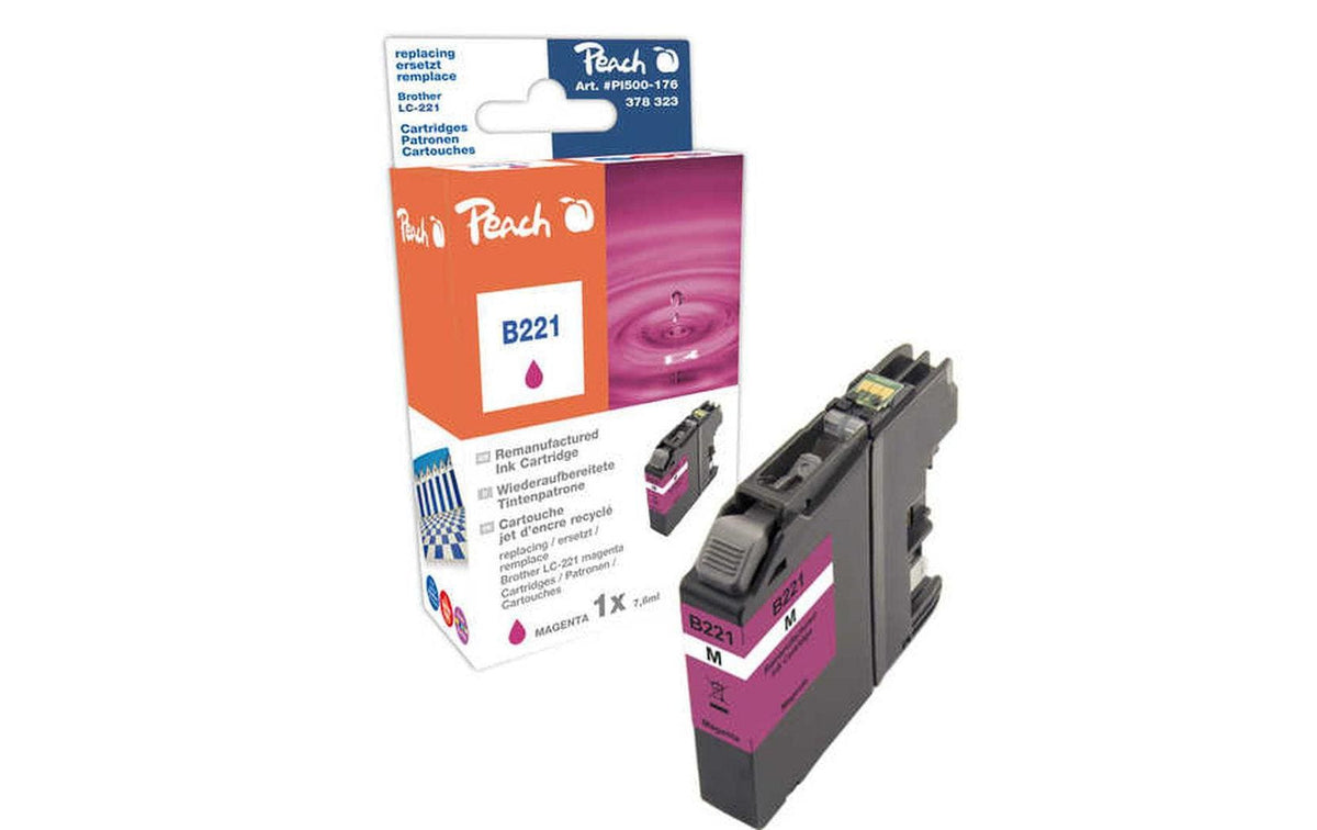 Peach, Tinte Brother LC-221M Magenta