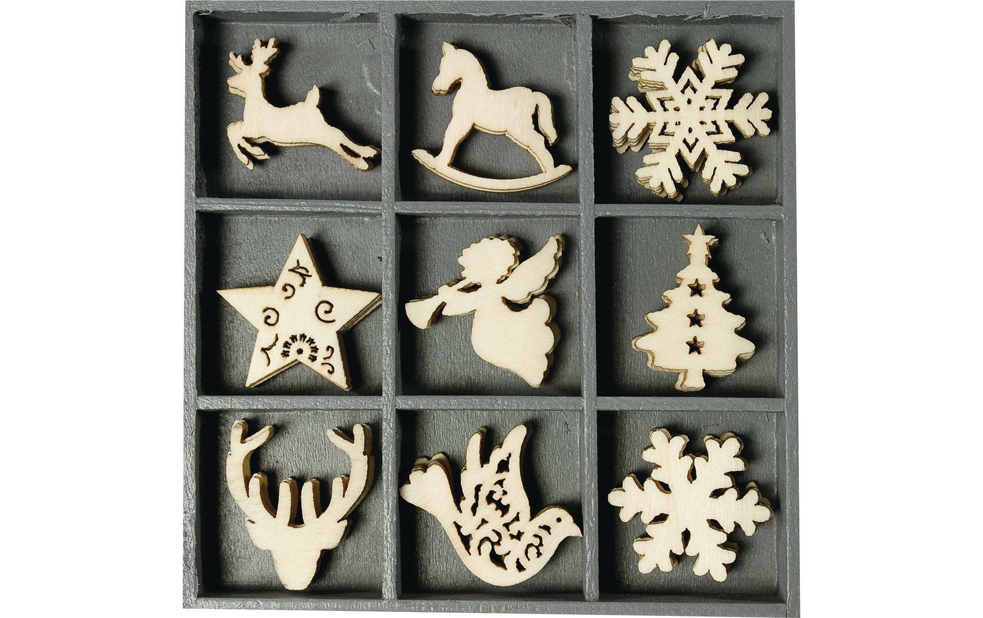 Heyda Holzornamente Weihnachten