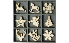 Heyda Holzornamente Weihnachten