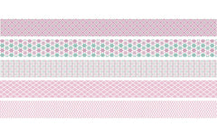 Heyda Washi Tape Pastell mini rosa