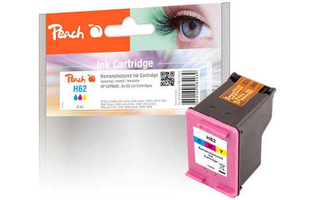 Peach, Tinte HP Nr. 62 (C2P06AE) Color