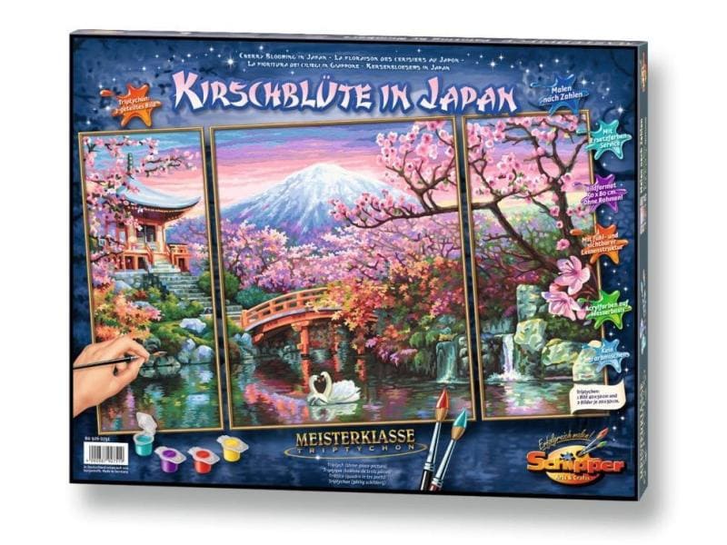 Schipper | MNZ - Kirschblüte in Japan (Triptychon) | Alter: 8+
