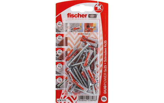 Fischer 534996 DUOPOWER 5X25 S K NV