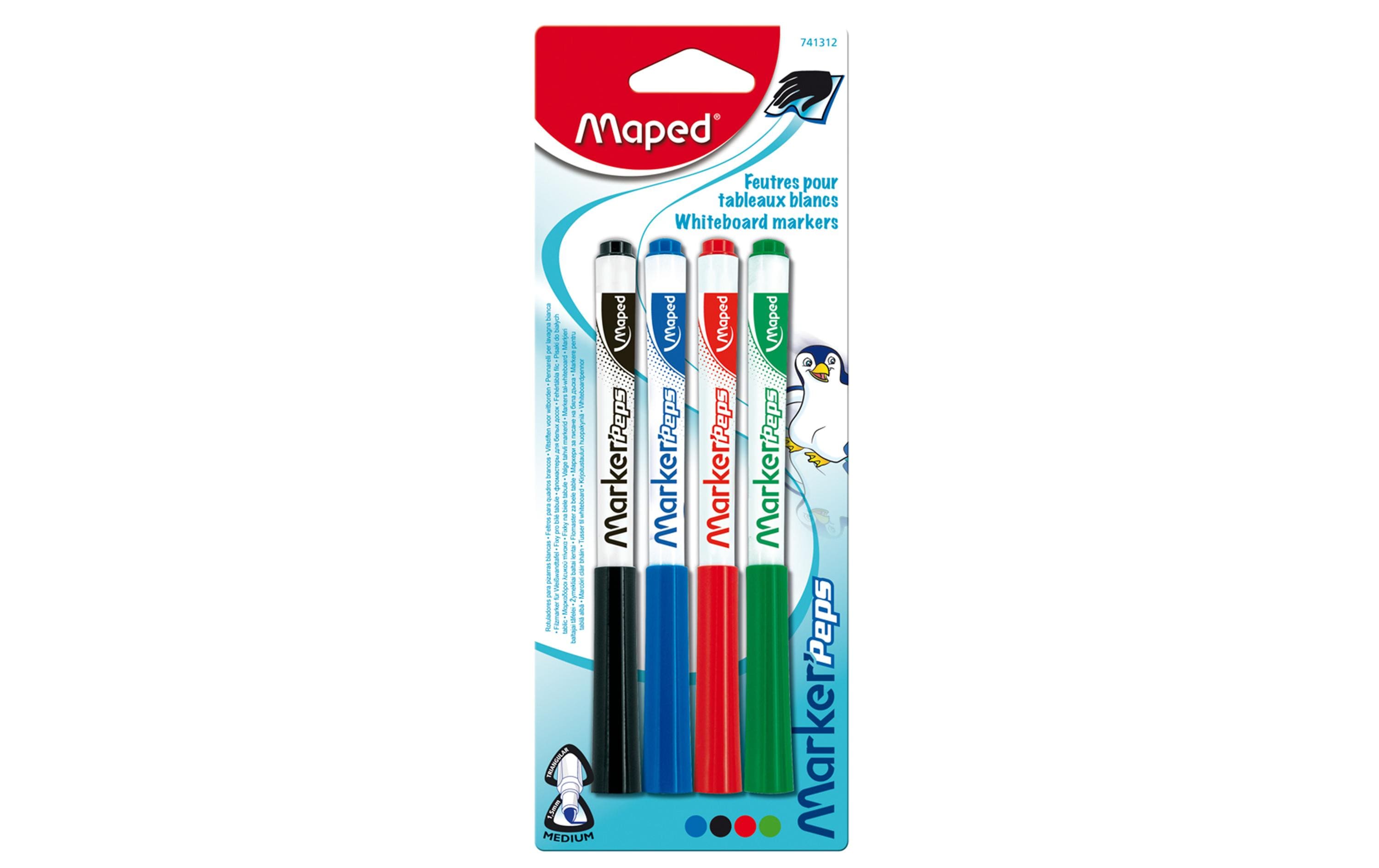 Maped Whiteboard Marker 4er