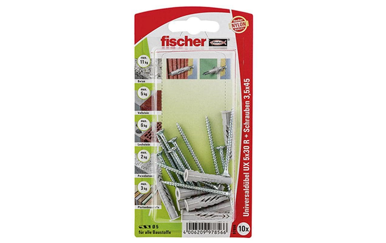 Fischer  503808 Unidübel UX 5X30R S NV