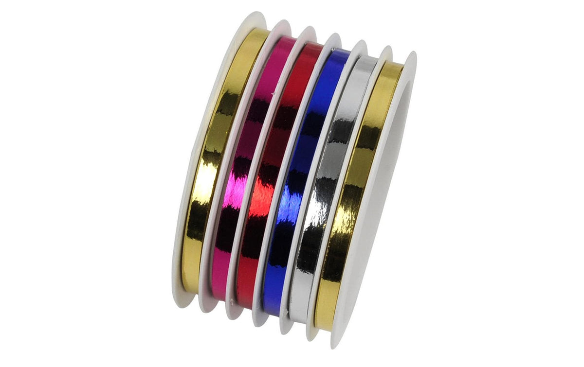 GOLDINA, Geschenkband Multispule Metallic,