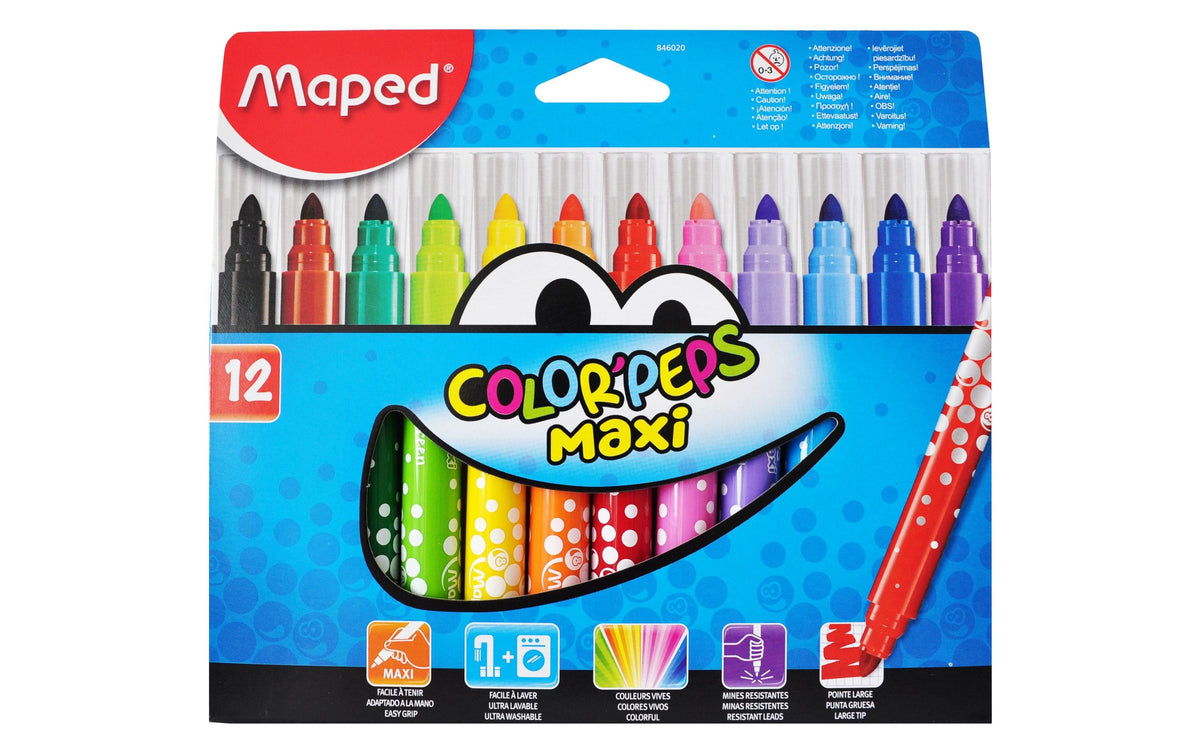 Maped Filzstifte Color Peps Maxi 12er