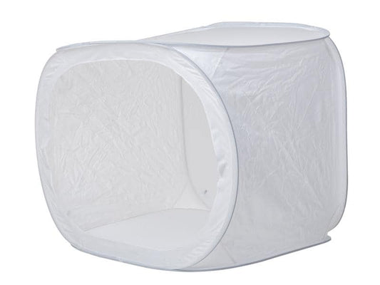 Dörr | Aufnahmebox faltbar 120x120cm weiss | inkl. 4 farbige Hintergründe