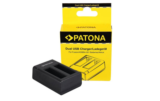 PATONA Dual Ladegerät GoPro Fusion, 4.4V