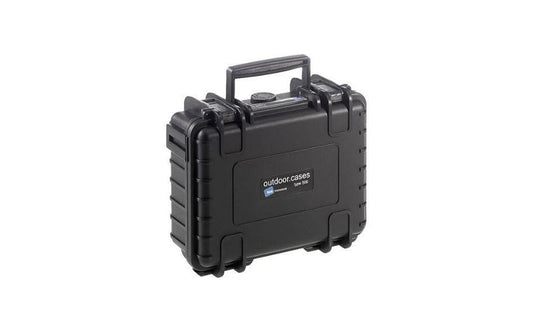 B&W Outdoor-Koffer 500 schwarz, Schaumstoff