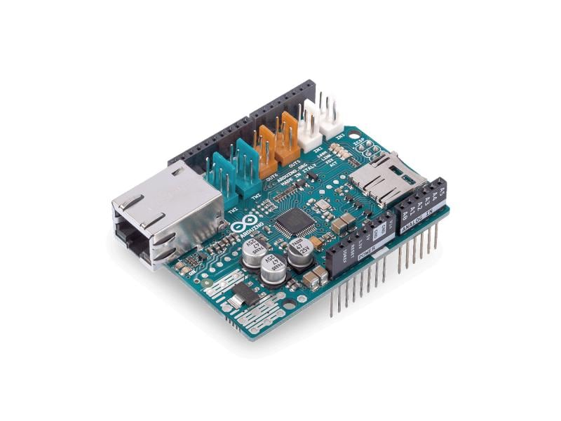 Arduino | Ethernet Shield 2 | 100MBps ohne PoE