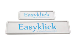 EASYKLICK Kennzeichenhalter Set