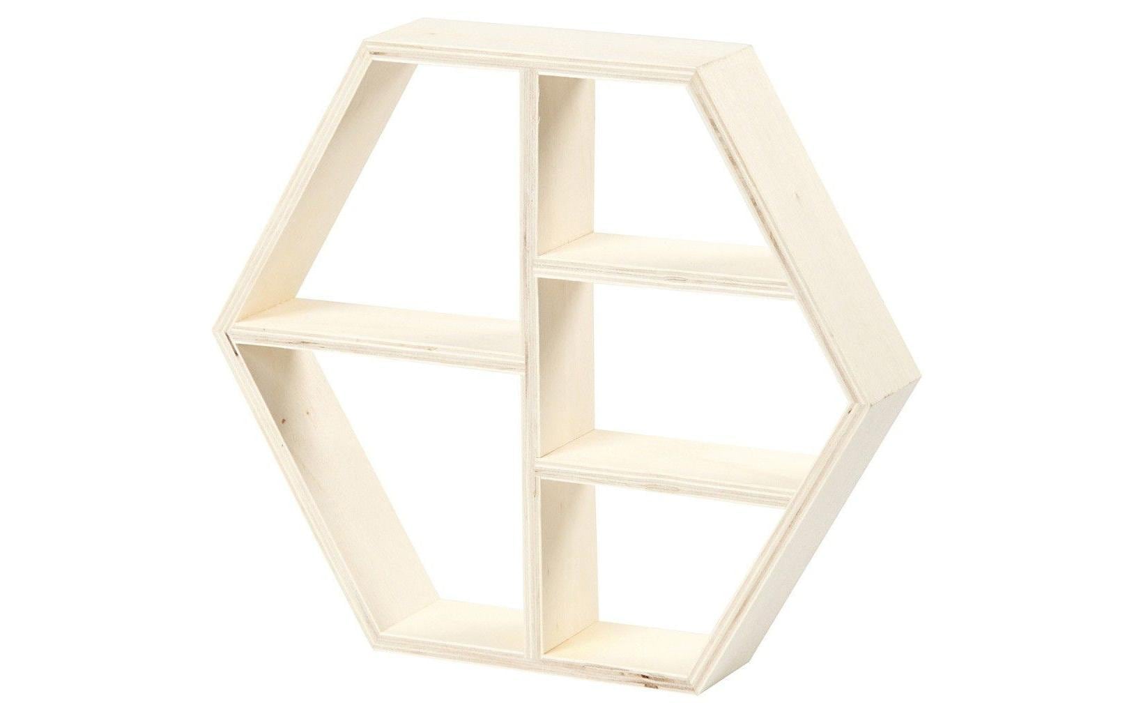 Creativ Company Holzregal 6-eck