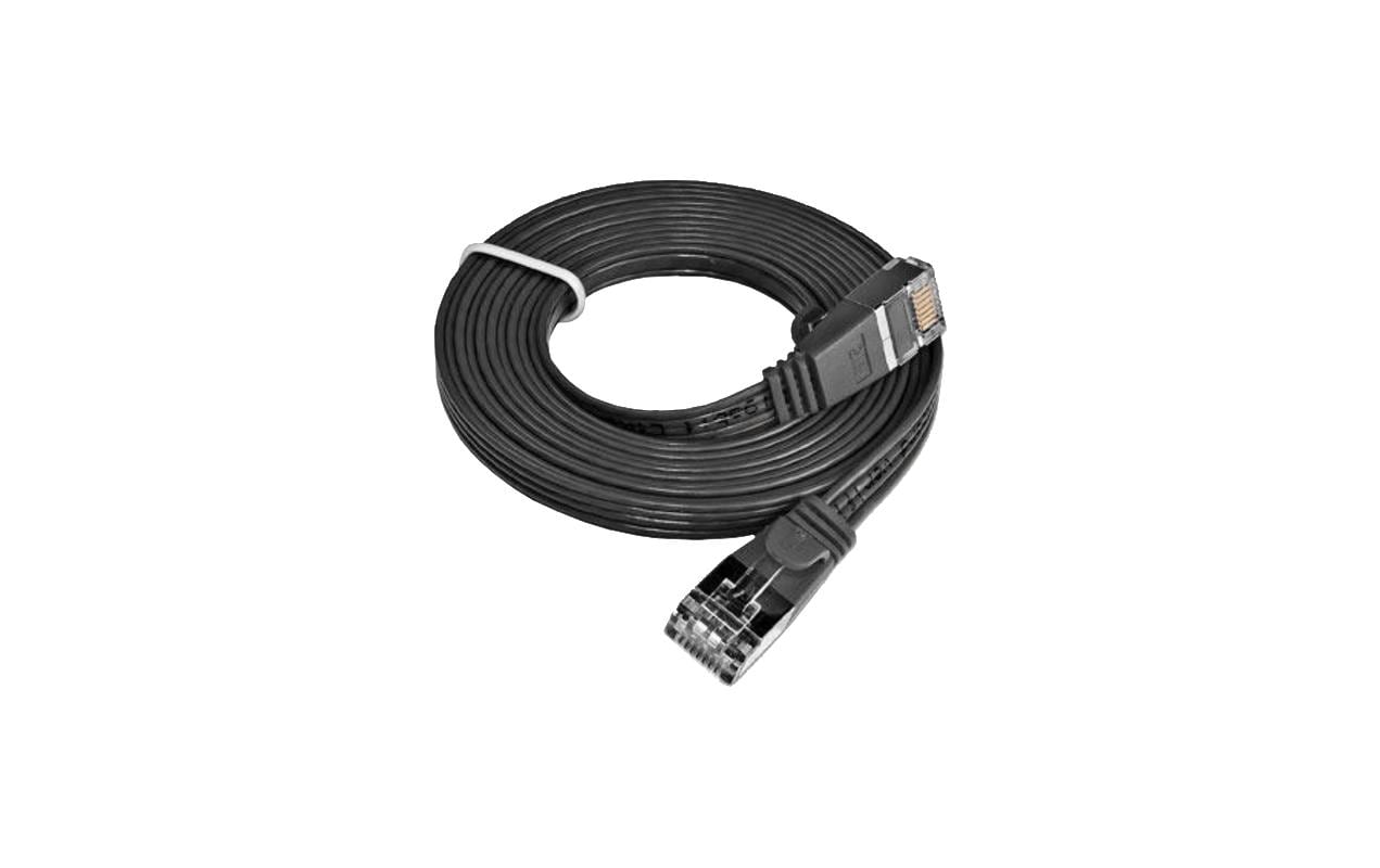 SLIM, Slimpatchkabel RJ-45 - RJ-45, Cat 6,