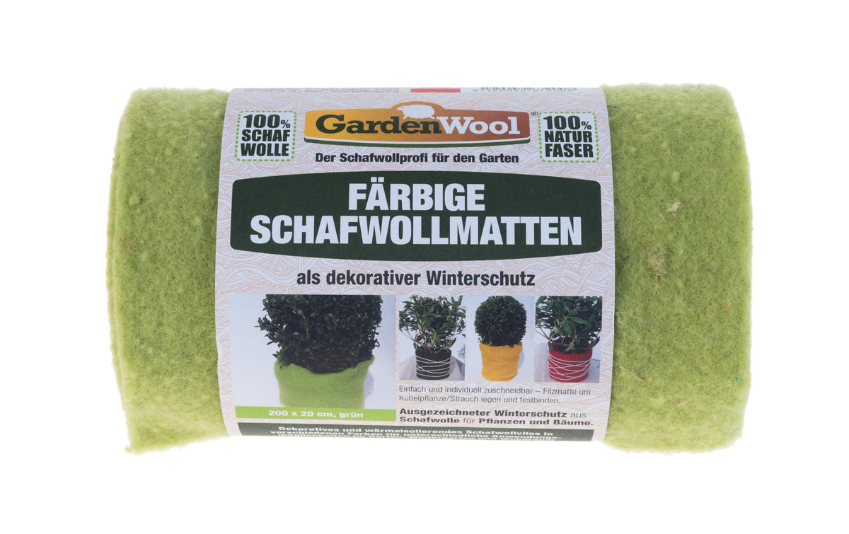 GardenWool Winterschutzmatte farbig grün