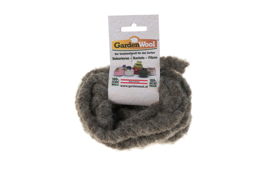 GardenWool Wollkordel grau
