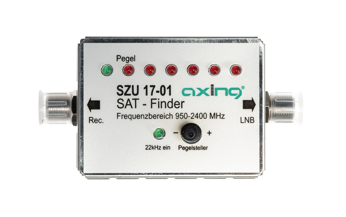 Sat Finder, Satellitenmessgerät